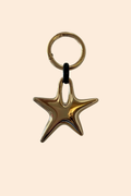 Charm étoile en métal doré Maïon